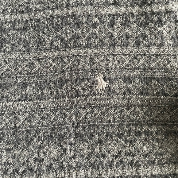 Mens Polo Washable Merino Wool sweater - Picture 7 of 7